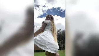 @itsmelailaa1 itsmelailaa hot upskirt gstring twerk outdoor #4