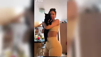 She wants to show off her cat