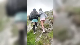 @thatirishgirlclaudia oops upskirt windy