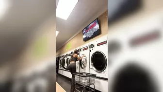 Goes to laundromat to snow off her ass #3