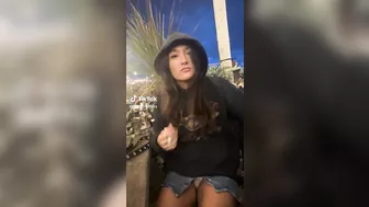 @hoezyblows teasing panties in public #4