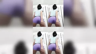 sexy teen mexican twerking in shorts @alejaezqu38 aleja ♥️♥️ #3