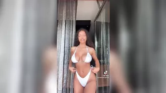 Big tits with a tan #2