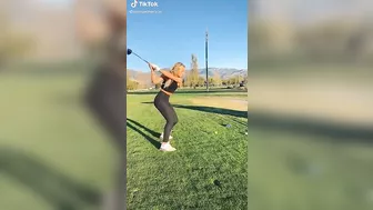 Never liked golf but I would tap it right in for her #2