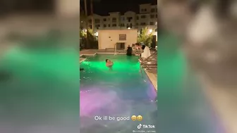 boob slip in pool #2