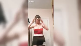 That top is hanging on by magic #2