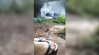 Feet in the waterfall you like it #4