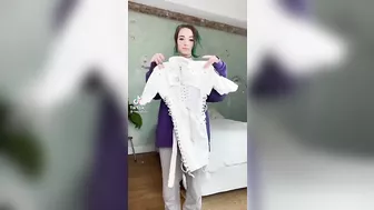 Putting on an outfit #2