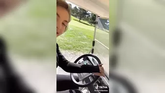 Why can’t she be the golf cart girl at my course ♥️♥️ #4