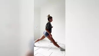 Would love to see her do this with no shorts on #2