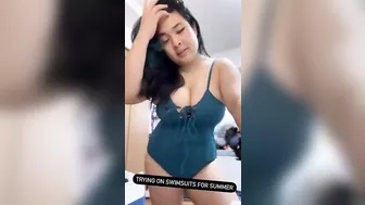 Akidearest Swimsuit Instagram Story