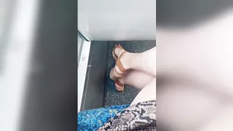 Public foot admiration #2