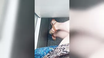 Public foot admiration #4