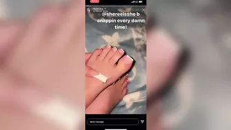 Again not tiktok but bhadbabies feet again #3