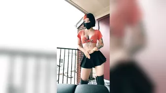 Krissyscx - Short Skirt Anime Booty Shake