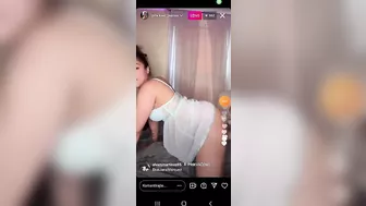 Just some twerking. live ended...