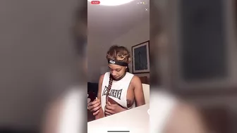 Ebony nip Slip accident or on purpose tiktok- ywdiamond #4