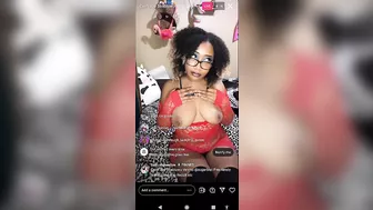 Live on IG right now #3