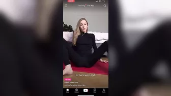 tiktok live…she did this the whole time…total slut #2