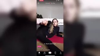 tiktok live…she did this the whole time…total slut #3