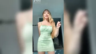 Sophia Diamond in a Dress