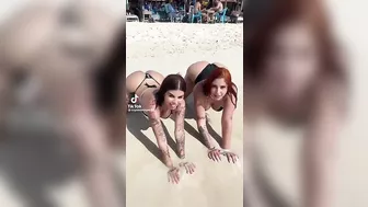 Twerking on the beach #2