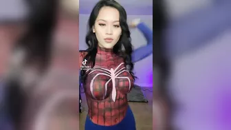 Body paint Spider-Woman #2