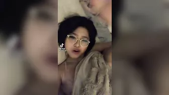 Asian Girl shows feet in Tiktok #4