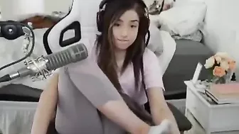 Pokimane in socks