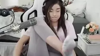 Pokimane in socks #2