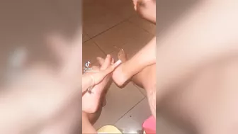 Dirty Hispanic feet #4