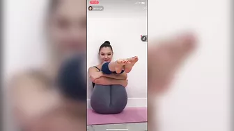 Cute yoga feet #4