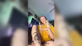 foot boop and tattoo #3