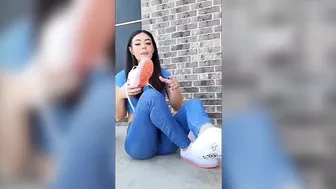 Smells Her Own Feet #2