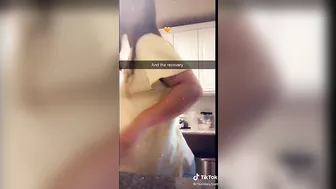 She backin it up