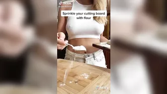 She does cooking videos