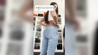 Phat ass squeezing into jeans .... #2