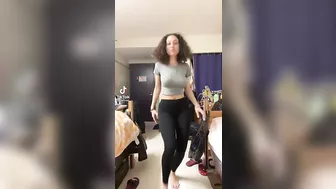 Braless dancing ????