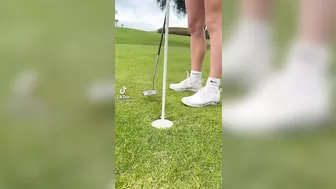 Would you Golf with her ♥️ #2