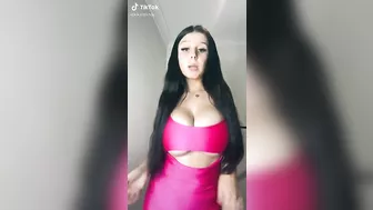 Bouncing in a pink dress #2