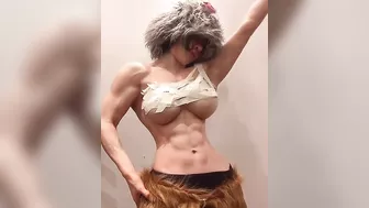 Busty Chinese barbarian cosplay #3