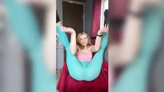 Flexible girl