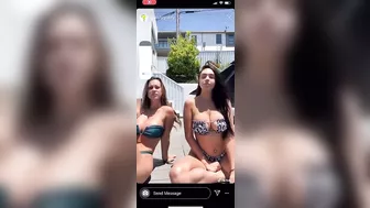 Anyone know who this is? esp girl on the left. Insta reposter didn't tell me