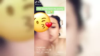 Tiktok slut fucking a huge cock. Her Instagram is @julia_kaaay #2