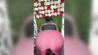 Bent over shaking that African ass #2