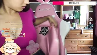 She was banned on TikTok for having too big breasts so she rants on Twitch instead #3