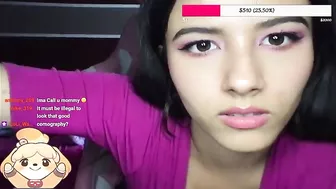 She was banned on TikTok for having too big breasts so she rants on Twitch instead #4