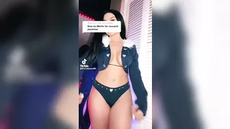Taking her “clothes” off