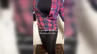 Shaking my Huge Tits for your viewing pleasure! TikTok ⬇️