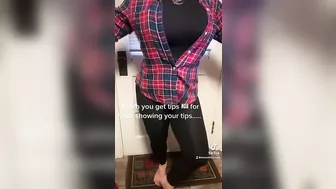 Shaking my Huge Tits for your viewing pleasure! TikTok ⬇️ #2